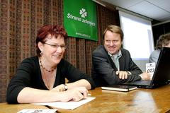 Dana Kuchtová a Martin Bursík