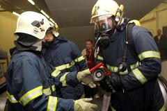 Požár na sjezdu ČSSD