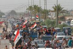 Iráčané slaví v ulicích