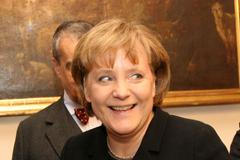 Angela Merkelová, Topolánek, Německo