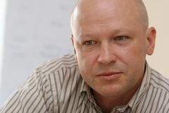 Ivan Hašek v redakci Aktuálně.cz