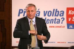 Přímá volba prezidenta na konferenci v Senátu.