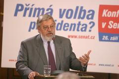 Přímá volba prezidenta na konferenci v Senátu.