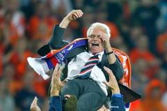 Trenér Nizozemců Foppe de Haan