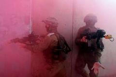 Izrael armáda vojáci trénink