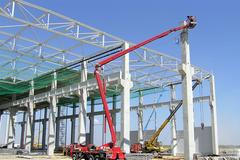 Stavba továrny Hyundai v Nošovicích - lisovna