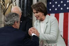 USA Bush Pelosiová