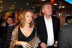 Premiér Mirek Topolánek s Lucií Talmanovou