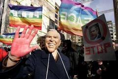 Protesty proti Bushovi zaplavily evropská města