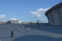 Olympiáda v Praze makety