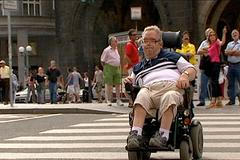 Vozíčkář Oldřich Štěpán: když chci do města, nejím a nepiju