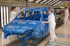 Lakovna ve Škoda Auto