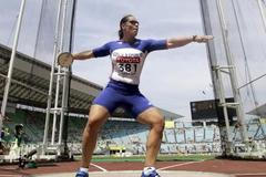 Hod diskem na olympiádě v Aténách (2004)