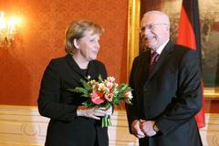 Angela Merkelová a Václav Klaus