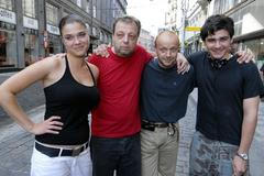 Milan Šteindler a tvůrci filmu O život