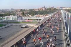 Critical Mass Prague Bike Ride 1