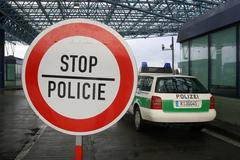 Hraniční přechod. Ilustrační foto.