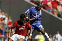 Manchester United - Chelsea: Ch. Ronaldo a Malouda