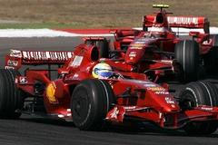 Massa, Räikkönen, Ferrari