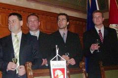 Představitelé HC Pardubice