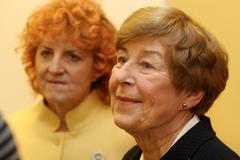 Vlasta Parkanová a Jana Kánská