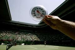 Na Australian Open je pořádné horko