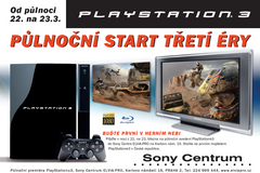 PS3 launch party pozvánka