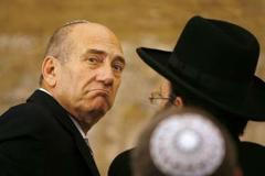 Ehud Olmert u Zdi nářků