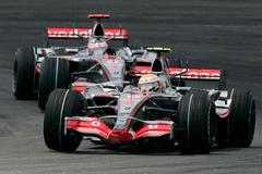 Lewis Hamilton a Fernando Alonso, McLaren
