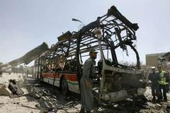 Afghánistán Taliban autobus 2