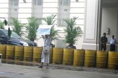 Ohn Than protestuje v Rangúnu