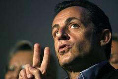 Nicolas Sarkozy - předvolební party