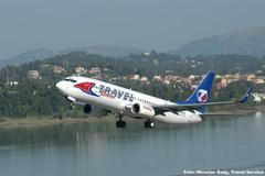 Letadlo z flotily Travel Service