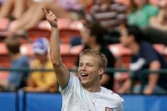 Tomáš Mičola v dresu české jednadvacítky