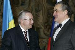 Ukrajinský ministr zahraničí přijel do České republiky