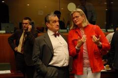 Karel Schwarzenberg a Ursula Plassniková