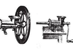 Mlýnek na maso J. Porkert z 30. let