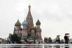 Rusko Moskva Rudé náměstí