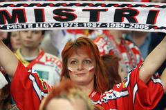 Hokej Sparta -Pardubice fanoušci