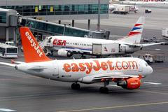 Letadlo ČSA v Ruzyni.