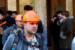 Ukrajina, důlní neštěstí