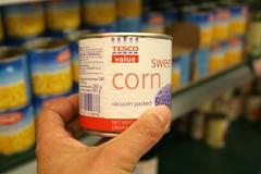 Potraviny v supermarketu