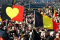Belgičané demonstrují svou jednotu