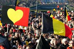 Belgičané demonstrují svou jednotu