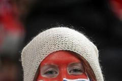 Norsko - Turecko: fanynka