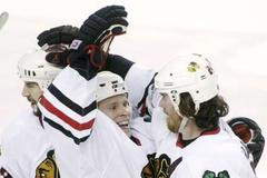 Radost hráčů Chicaga