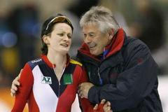 Martina Sáblíková a Petr Novák