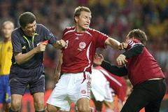 Dánsko - Švédsko: Gravgaard, fanoušci, rozhodčí, Fandel