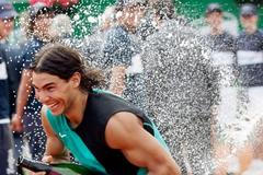 Rafael Nadal - Radost z vítězství v Barceloně