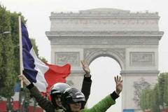 Francie Sarkozy volby oslavy